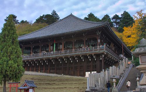 Nigatsu-dō tapınağı.