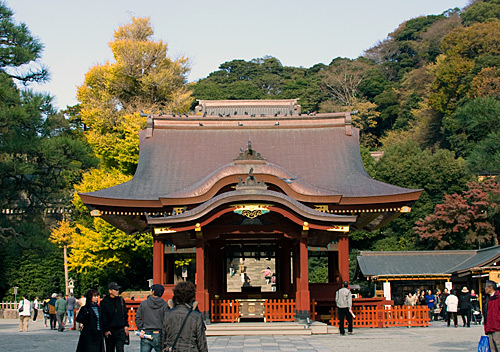 Sahne, Tsurugaoka Hachimangu Tapınağı, Kamakura